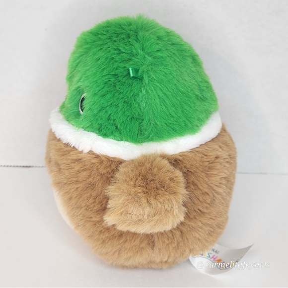 AVERY 🦆 Fuzzamallow Mallard Duck Original Squishmallow By Kellytoy NWOT - Picture 3 of 5